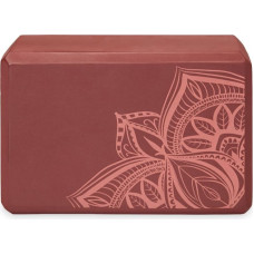 Gaiam Intense Rust Sundial Point 65748 yoga block