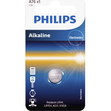 Battery PHILIPS LR44|LR1154 Minicells Alkaline 1pc Blister