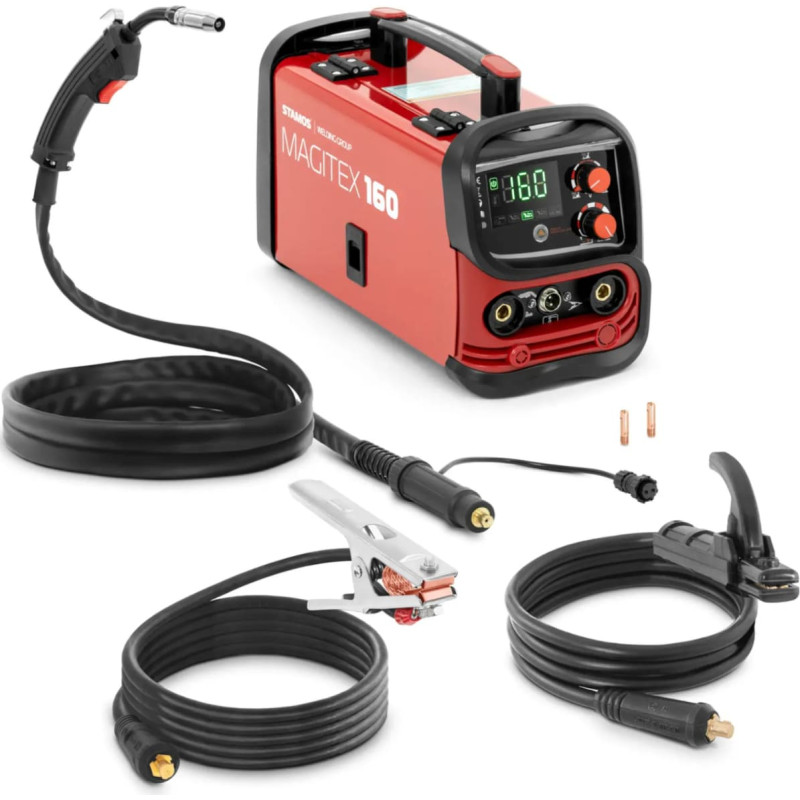 Stamos Germany MIG/MAG IGBT TIG Liftarc 160 A invertora metinā&scaron;anas iekārta