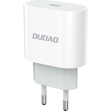 Dudao A14EU PD 20W USB-C Wall Charger - White