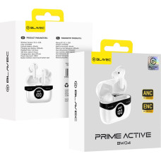 Blavec Bluetooth TWS Earphones BW04 Prime Active ANC+ENC (BW04PA-W) white