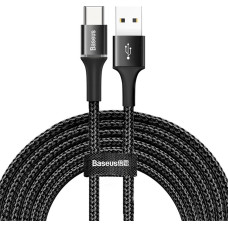 Baseus halo data cable USB For Type-C 2A 3m Black