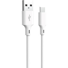 Forever Recycling cable USB-A - USB-C 1,5m 3A KR60-AC-00 white