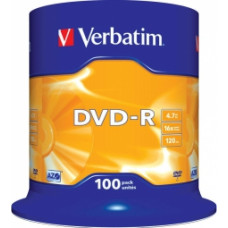 Matricas DVD-R AZO Verbatim 4.7GB 16x 100 Pack Spindle