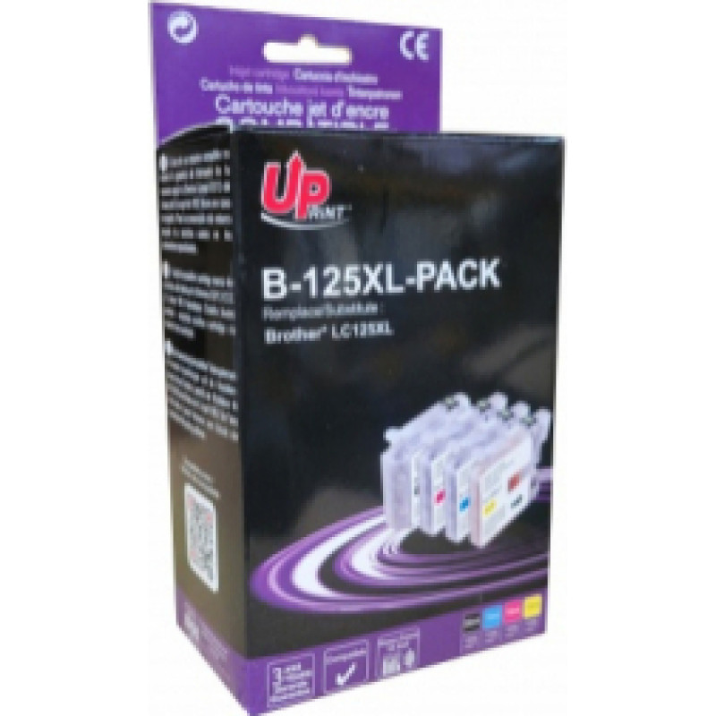 UPrint B-125XL BK|C|M|Y 4PACK