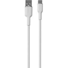 Puro Elektrik Puro Soft USB-A - USB-C Cable 1.5m - White