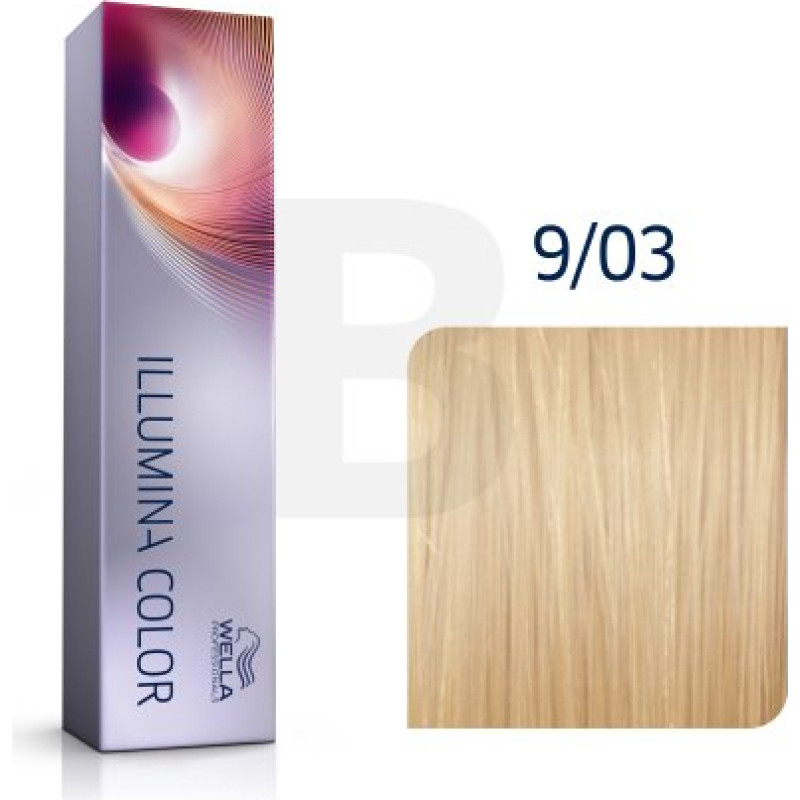 Wella Professionals Illumina Color profesionāla pastāvīga matu krāsa 9|03 60 ml