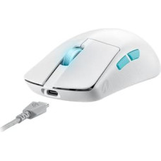 ASUS ROG Harpe Ace - Aim Lab Edition - mouse - USB, 2.4 GHz, Bluetooth 5.1 - white