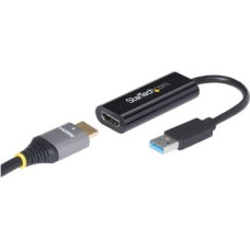 Startech .com USB 3.0 to HDMI Adapter - Slim Design - 1920x1200 - video | audio cable - TAA Compliant - 19 cm