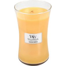 Woodwick Seaside Mimosa scented candle with wooden wick 609,5 g