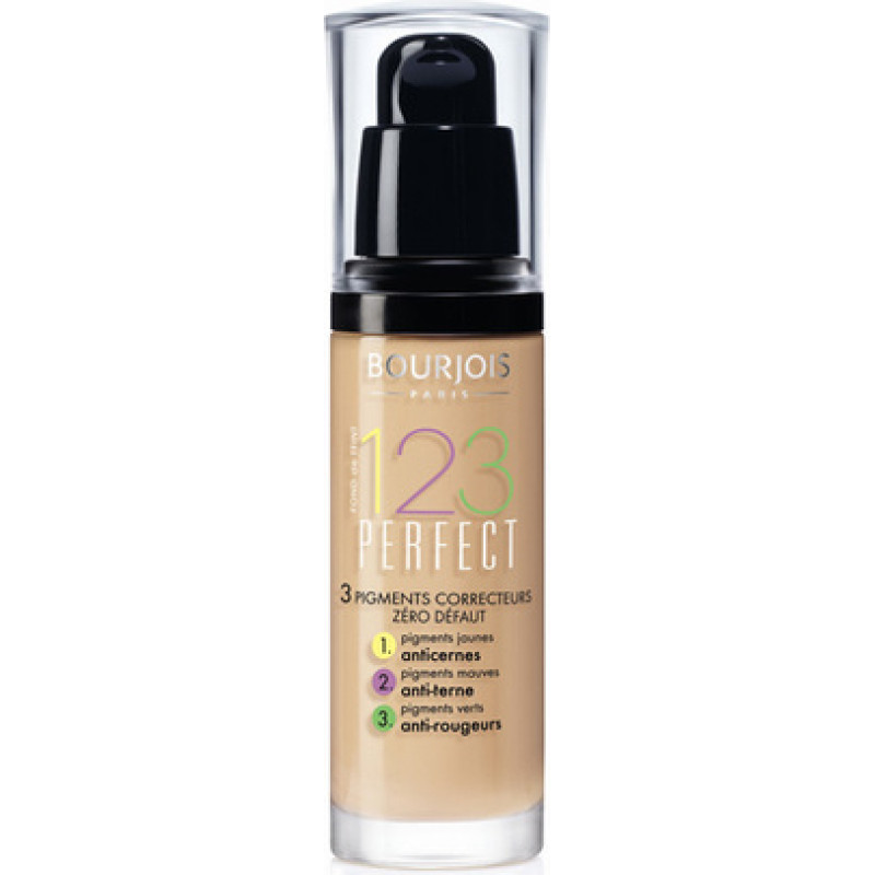 Bourjois 123 Perfect Foundation 16 Hour makeup 30 ml 55 Beige Fonce