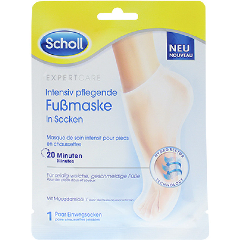 Scholl Expert Care PediMask Macadamia Oil Foot Mask 1pair