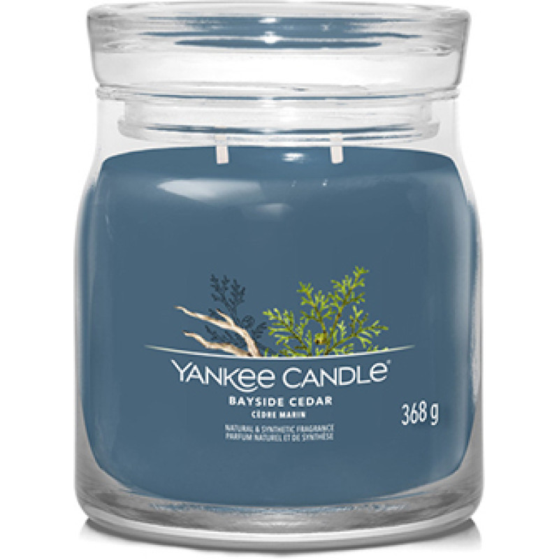 Yankee Candle Bayside Cedar signature candle medium 368 g