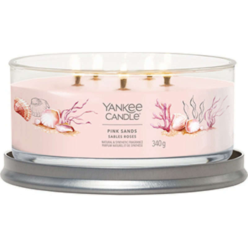 Yankee Candle Pink Sands signature tumbler 5 wicks 340 g