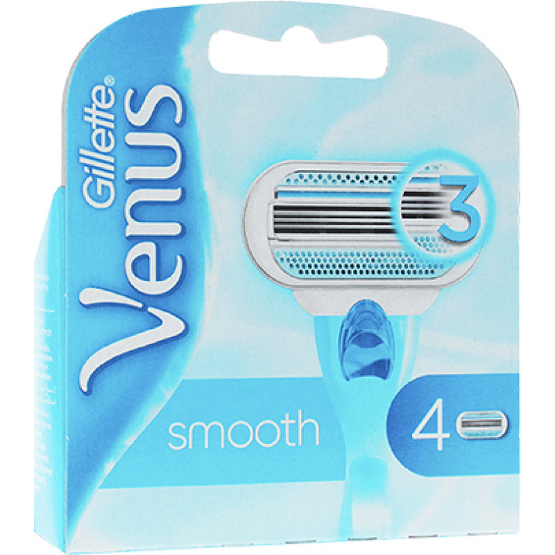 Gillette Venus spare blades 4pcs for women
