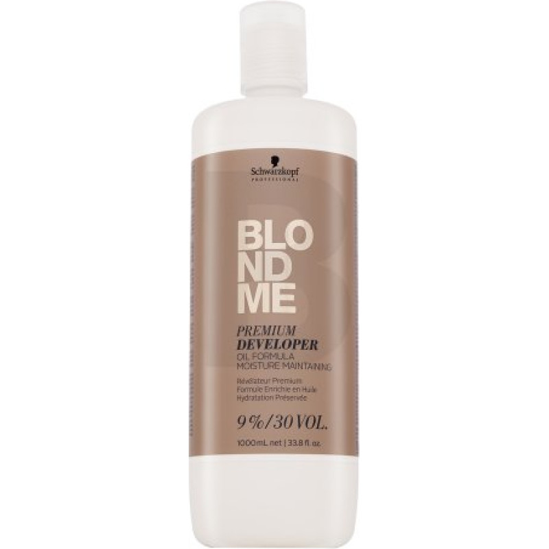 Schwarzkopf Professional BlondMe Premium Izstrādātājs 9% | 30 Vol. matu krāsas aktivators 1000 ml