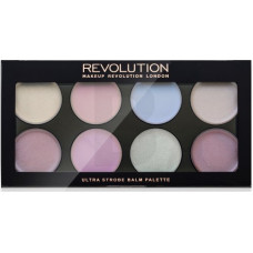 Makeup Revolution Ultra Strobe Balm Palette Cream Highlighter izgaismotājs 12 g