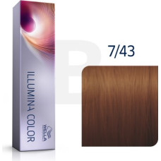 Wella Professionals Illumina Color profesionāla permanentā matu krāsa 7|43 60 ml