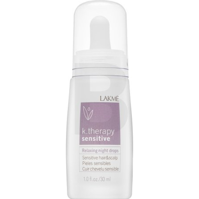 Lakmé K.Therapy Sensitive Night Drops intensīvs nakts serums jutīgai galvas ādai 30 ml