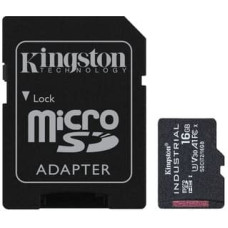 Kingston Industrial - flash memory card - 16 GB - microSDHC UHS-I