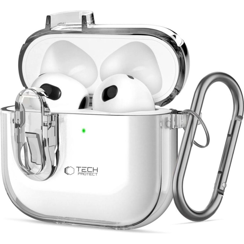 TECH-PROTECT SLIM HOOK APPLE AIRPODS 4 CAURSPĪDĪGS