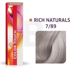 Wella Professionals Color Touch Rich Naturals profesionālā demi-permanentā matu krāsa ar daudzdimensiju efektu 7|89 60 ml