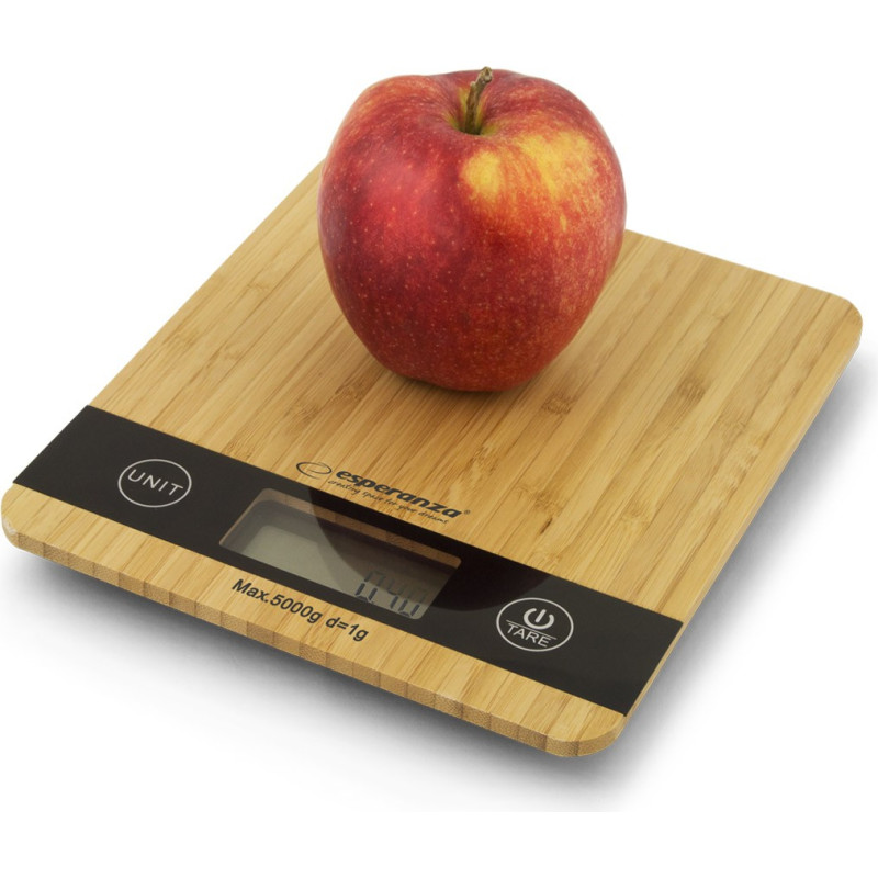 KITCHEN SCALE BAMBOO EKS005