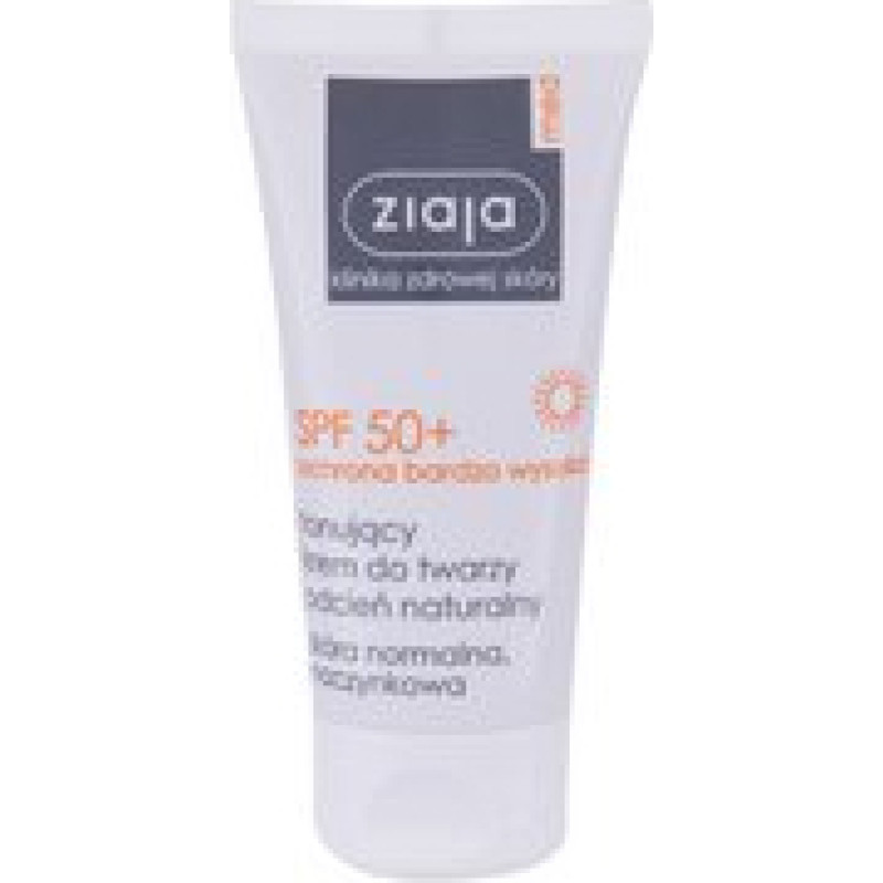 Ziaja Med Protective Tinted Cream SPF50 + - Sunscreen for face