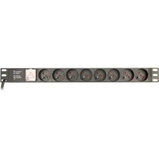 Listwa zasilająca rack (PDU), 8 gniazd FR, 1U, 10A, wtyk C14 3m