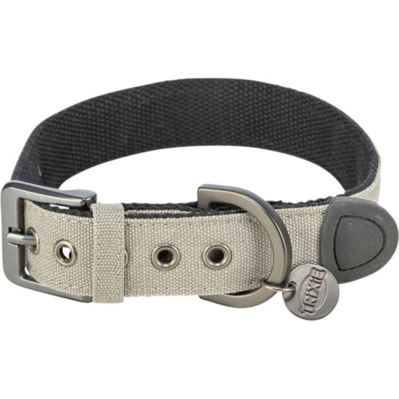 Trixie Kakla siksna - Trixie CityStyle Collar, extra wide, cotton, M: 35–42 cm|25 mm