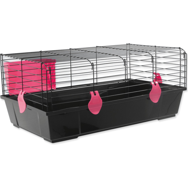 Placek Būris : Placek Cage Matej black, accessories red, 80*46*35cm