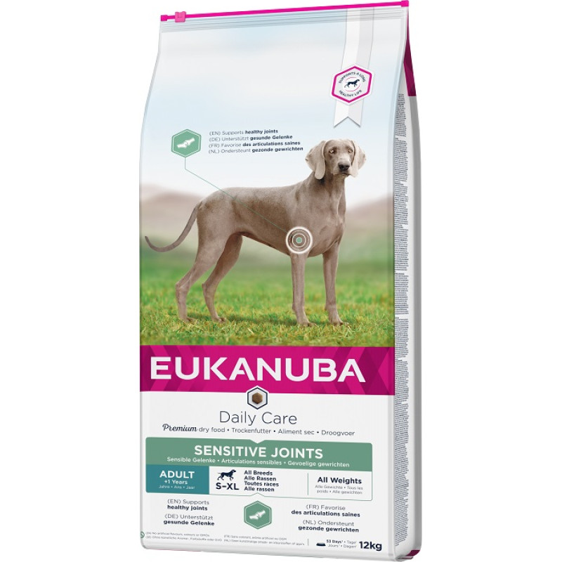 Eukanuba Sausa barība suņiem - Eukanuba ADULT ALL SENJOINTS, 12 kg