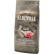 Elbeville Sausa barība suņiem - ELBEVILLE Adult All Breeds Fresh Turkey Fit and Slim Condition 11,4 kg