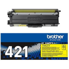 Brother Toner TN-421 TN421 Yellow Gelb 1,8k (TN421Y)