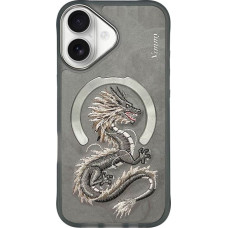 Nimmy Etui Nimmy Dragon MagSafe do iPhone 16    szary