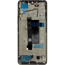 LCD Display + Touch Unit + Front Cover for Xiaomi Redmi Note 13 Pro 5G Black (Service Pack)