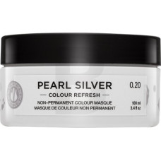 Maria Nila Colour Refresh barojoša maska bez krāsu pigmentiem platīna blondiem un sirmiem matiem Pearl Silver 100 ml