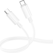 Borofone Cable BX112 Lemon - Type C to Type C - PD 60W 1 metre white