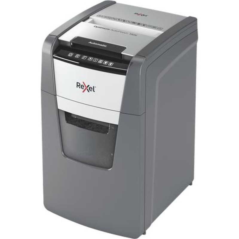 Rexel AutoFeed+ 150X automatic shredder  P-4  cuts confetti cut (4x28mm)  150 sheets  44 litre bin