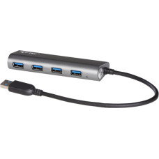 I-Tec USB 3.0 Metal HUB Charging - 4 ports with power|charging