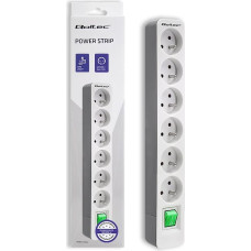 Power strip 6 sockets, 1.8m