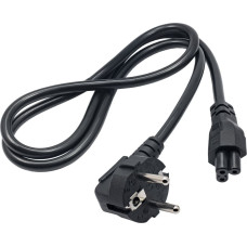 Power Cable for Notebook Akyga AK-NB-08A Clover CCA CEE 7|7 | IEC C5 1 m