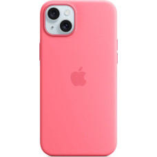 Silicone Case with MagSafe for iPhone 15 Plus - Pink