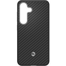 Etui Samsung Spigen Enzo Aramid Magnet    do Galaxy S25 czarno-srebrny