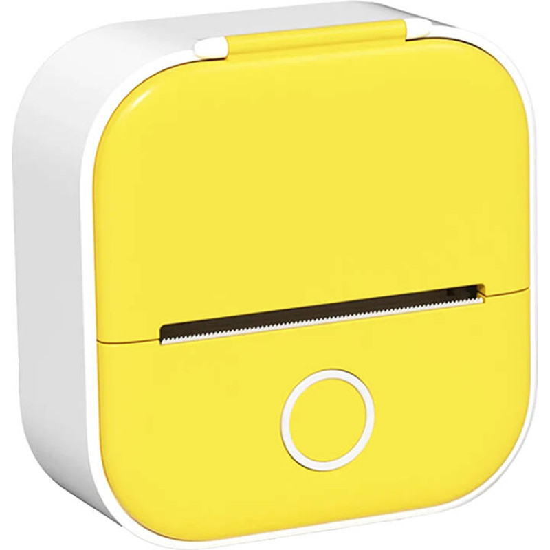 Phomemo T02 portable label printer (yellow)