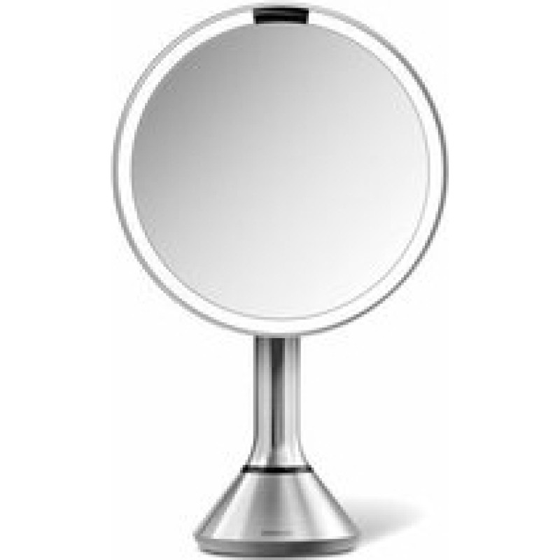 Simplehuman Dual Light Mirror ( nerez ) - Zrcátko s dotykovým ovládáním intenzity osvětlení