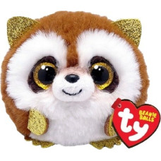 Meteor Mascot TY Beanie balls Raccoon brown