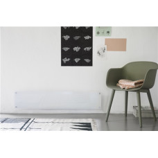 Mill Heater MB1000L DN Glass Panel Heater  1000 W  Number of power levels 1  Suitable for rooms up to 12-16 m²  White