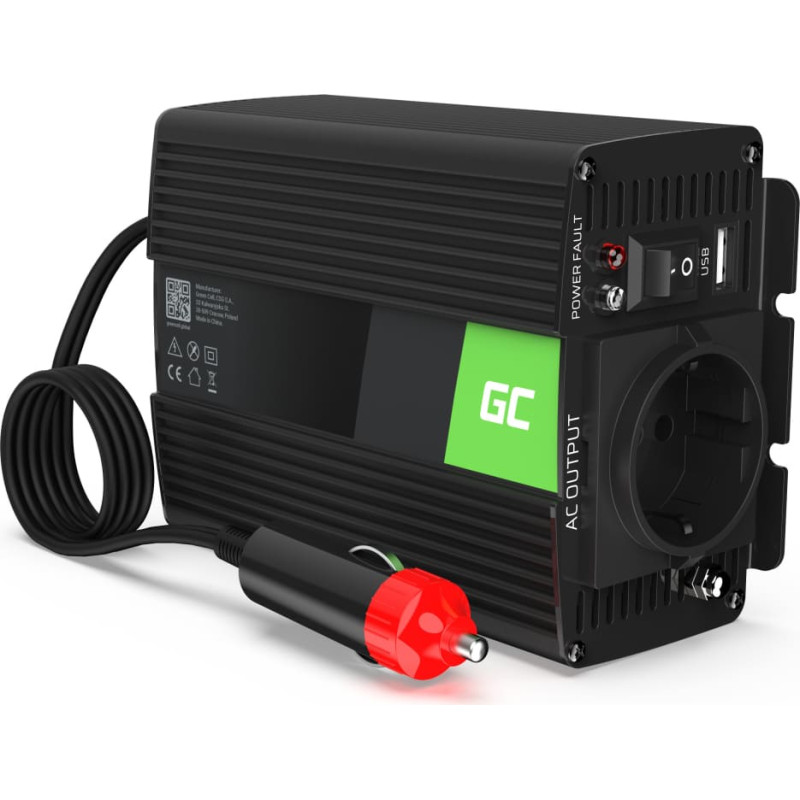 Green Cell Power Inverter 12V to 230V 150W|300W Modified sine wave
