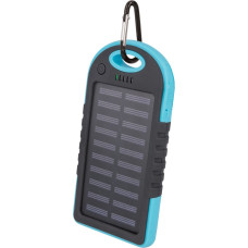 Setty solar power bank 5000 mAh blue